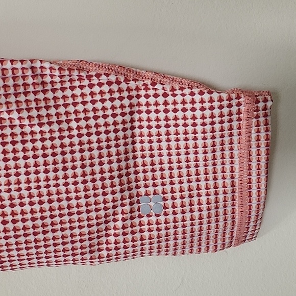 Sweaty Betty Power Pocket 7/8 Leggings SB Pink Move Check Print Size Medium - Picture 12 of 16